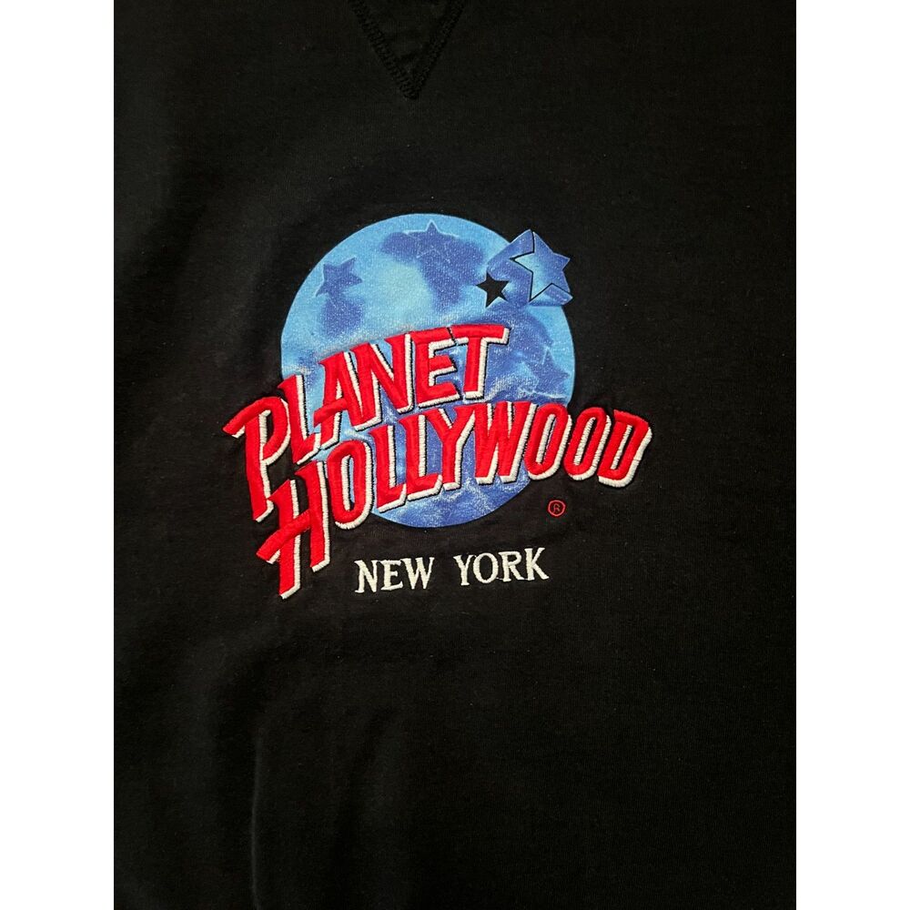 Planet Hollywood New York Black Sweatshirt - Picture 3 of 5